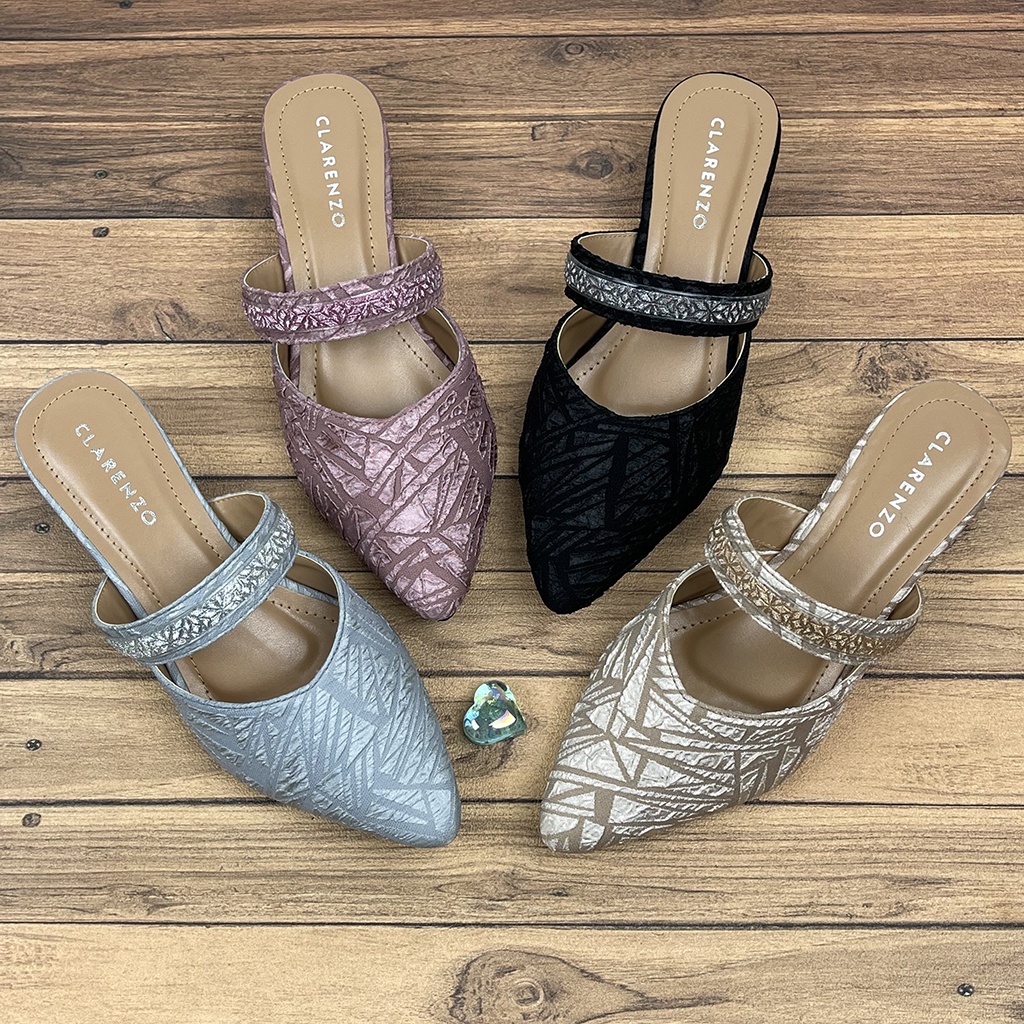 Sepatu Wanita Aimara Slip On Mules JP20 ~ Clarenzo