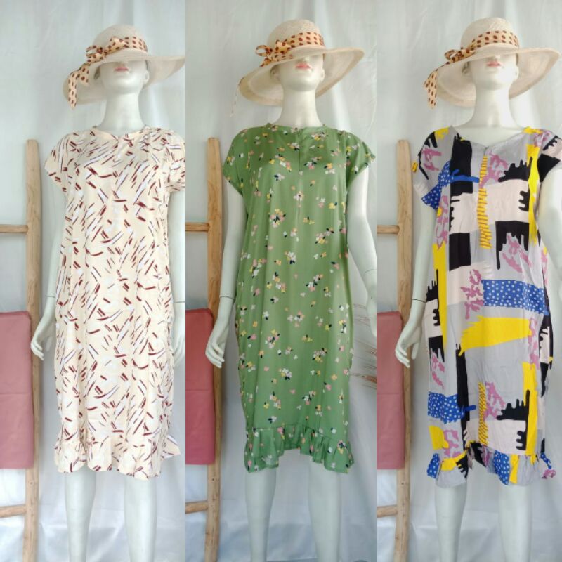 Daster rempel busui / Daster rempel motif / Daster rempel motif busui