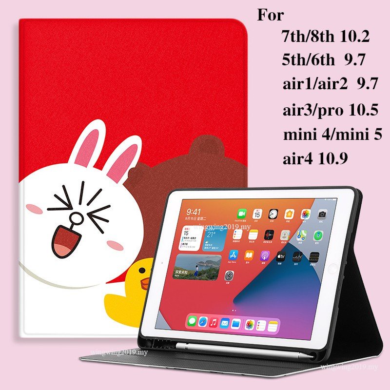 Case Pelindung Bahan Silikon Untuk iPad 9th generation 10.2 gen6 gen5 air 5 4 10.9 2022 pro 8th generation 2019 air3 10.5inci 2020 2 3 4 mini5 / 4 / 3 / 2-10.2inci 2018