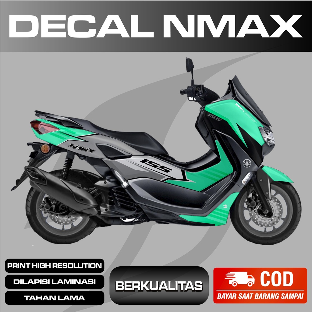 DECAL NMAX NEW / STICKER FULL BLOK NMAX 2020 / STICKER NMAX FULL BODY TERMURAH