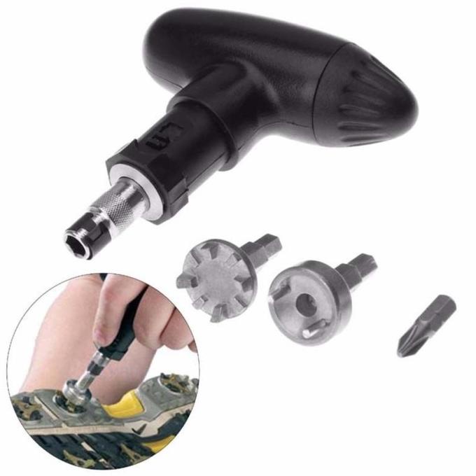 Golf Softspike Wrench Multi fungsi Kunci Pembuka Paku Sepatu Golf