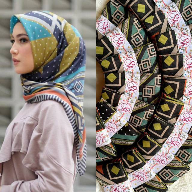 DENAY KW MOTIF BUOENO HIJAU KOMBI HITAM TERBARU