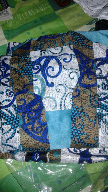 2 In 1 Sarimbit Gamis Cowok Cewek / Batik Couple / Srg 402