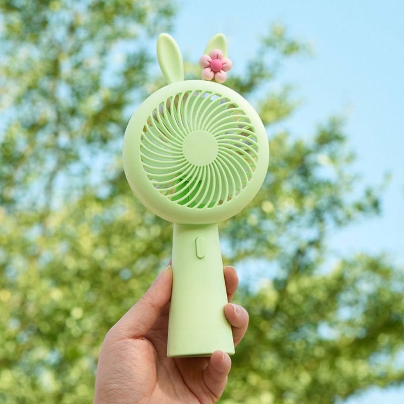 Kipas Genggam Kecil  USB Portable KARAKTER Mini Fan Portabel/Isi Ulang