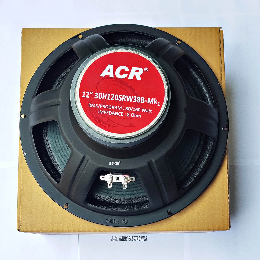 Speaker 12 inch Woofer ACR 30H120 SRW38B MK1