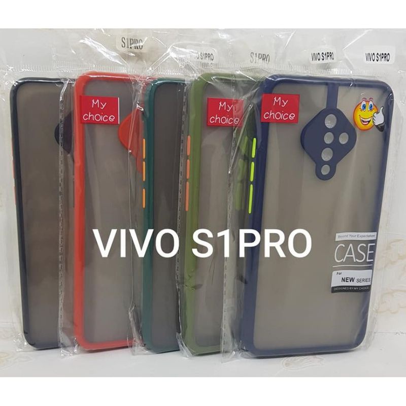 Slikon terbaru tipe Hp Vivo S1 pro  My Choise Case Dove Bumper Aero Fuze Macaroni