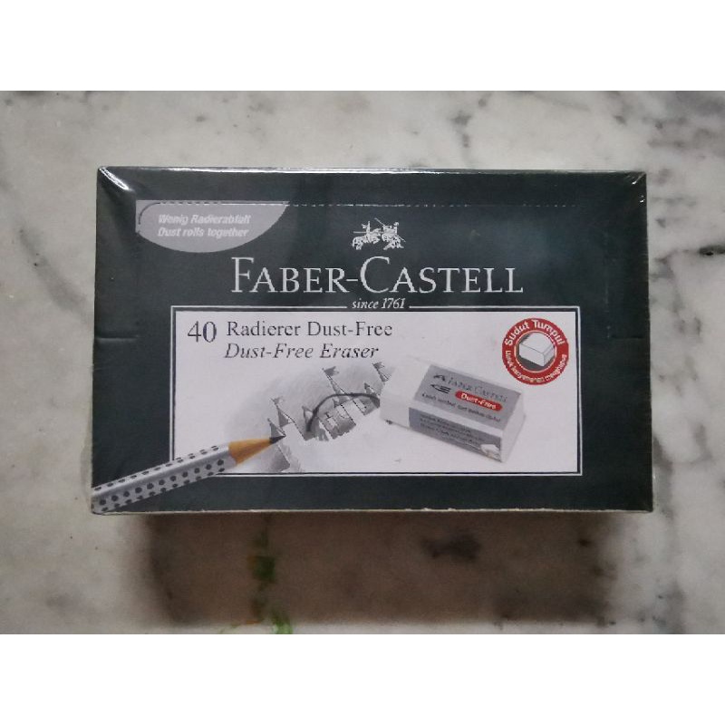 

setip faber castell putih asli