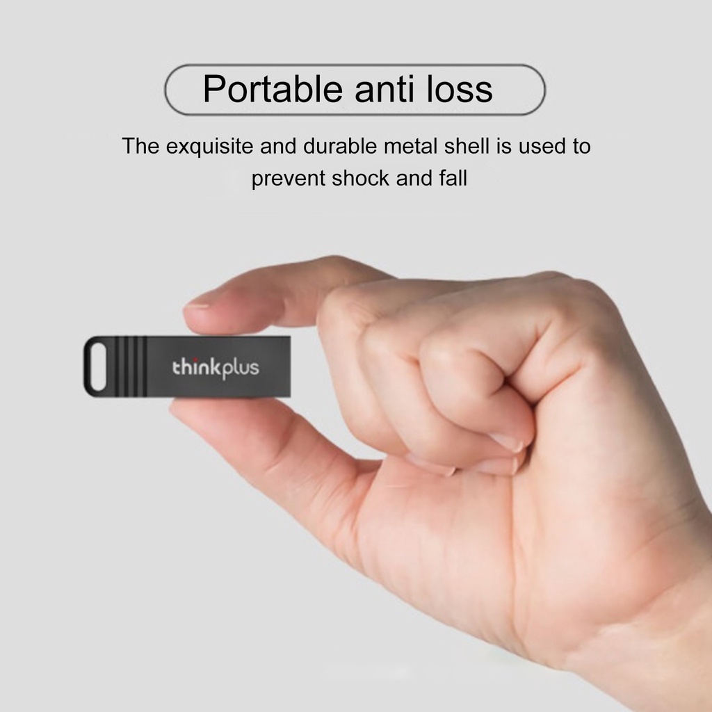 LENOVO (Huluboy) Flashdisk Usb 3.0 High Speed Kapasitas 4GB / 8GB / 16GB / 32G / 64GB / 128GB Untuk Laptop / Komputer