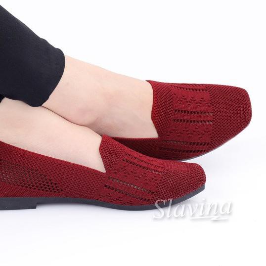 IOD200 Sepatu Wanita Slavina Slip On TF12 ,,...,
