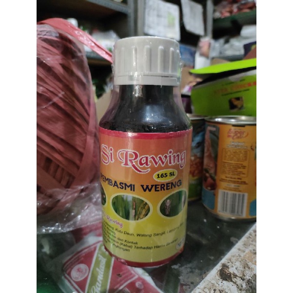 Insektisida Hayati Biologis Organik Si Rawing 165 SL Plus Perata Perekat 500 ml Non Kimia Pembasmi W
