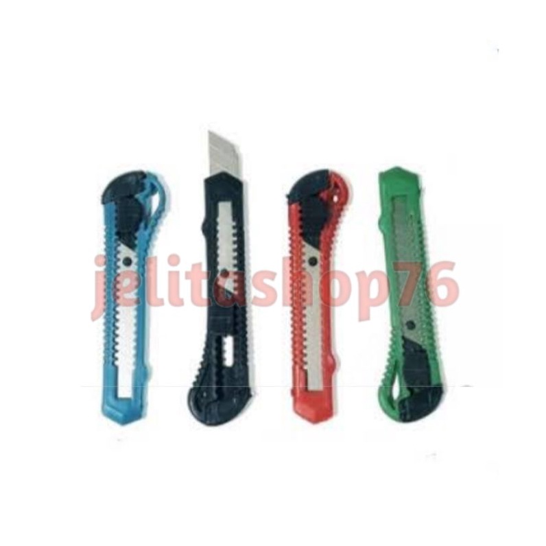 

CUTTER L500 / PISAU CUTTER / CUTER BESAR / KARTER 1PCS / PISAU UKIR RANDOM