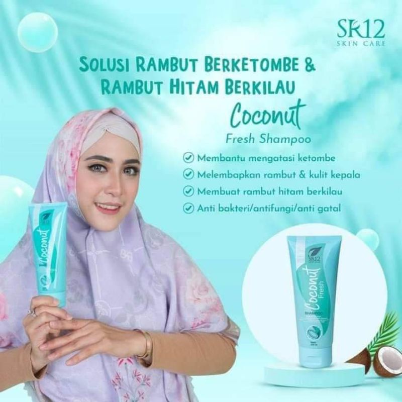 COCONUT SHAMPO sr12 ANTI KETOMBE