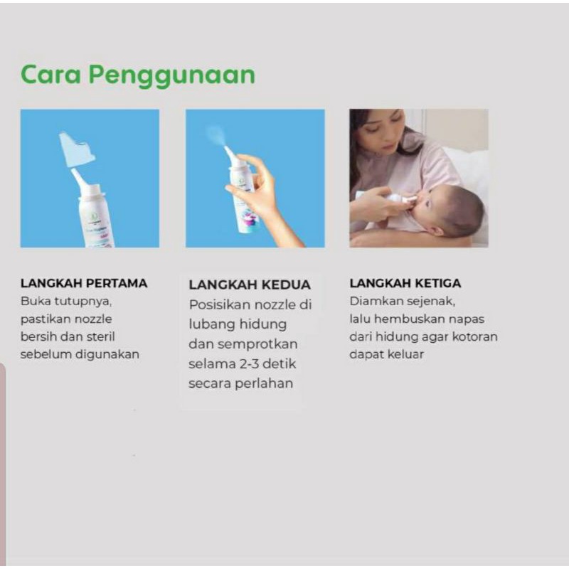 Bigroot Nose Hygiene Ultra Gentle Baby 50ml - Pembersih Hidung Bayi