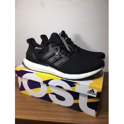 ultra boost leather black
