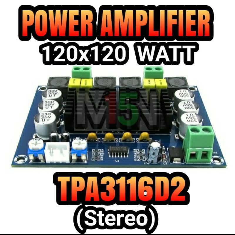 Power tpa 3116 120 watt 2x