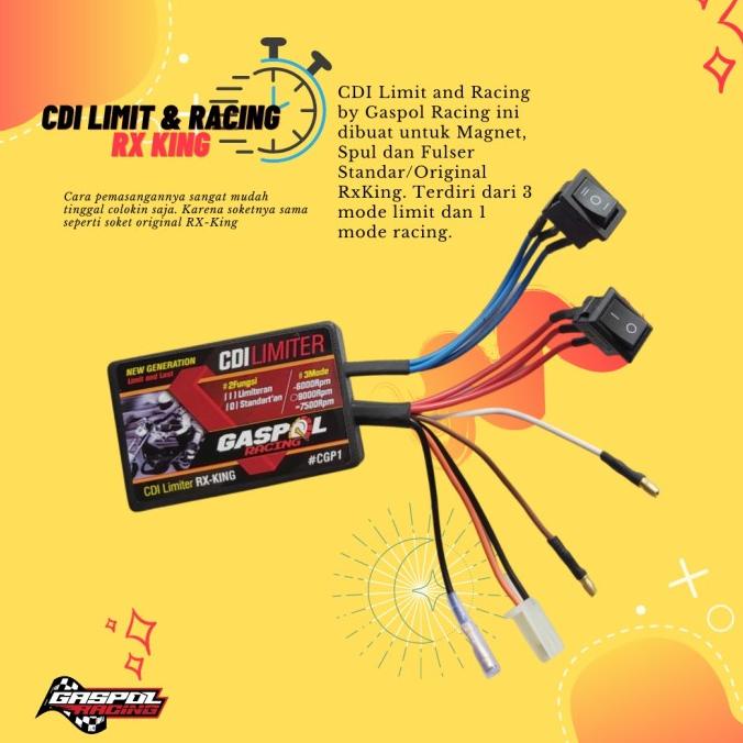 $$$$] CDI limit 3 mode RX-King gaspol