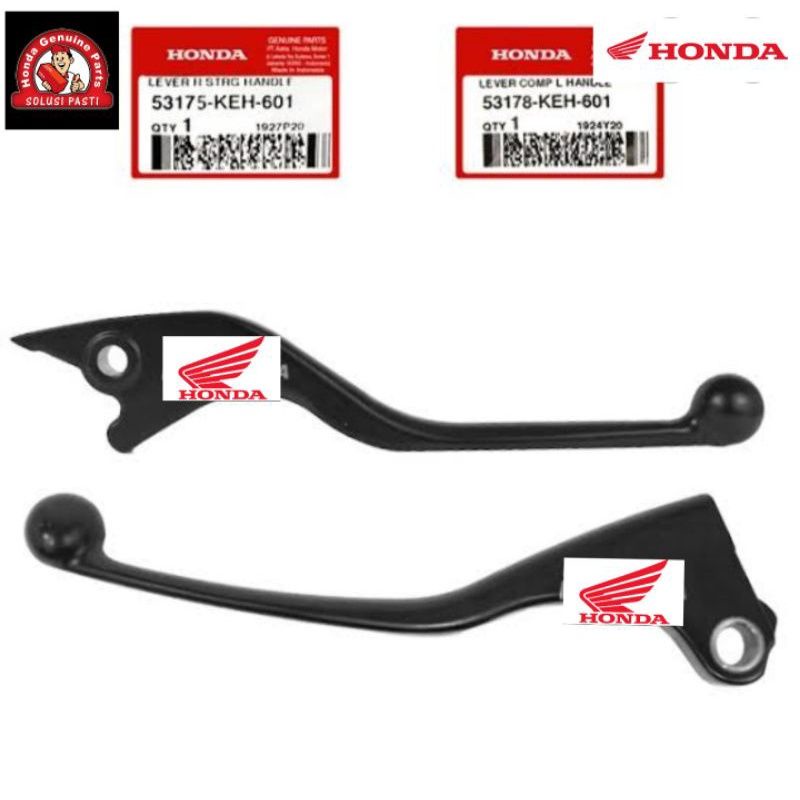 53175-KEH-601(kanan) Handle kopling dan handle rem cb 150R verza cbr sonic mgpro monoshock mgpro primus tiger ori AHM