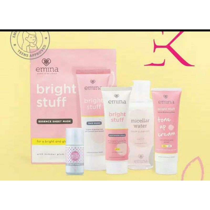 emina bright stuff 1 paket