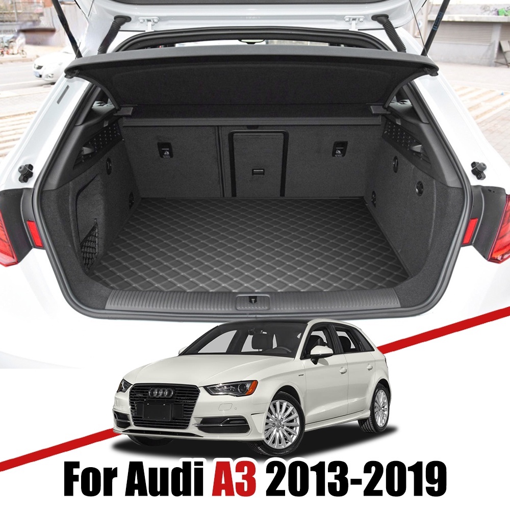 Matras Bagasi Mobil Bahan Kulit Untuk Audi A3 8V 2013 2014 2015 2016 2017 2018 2019