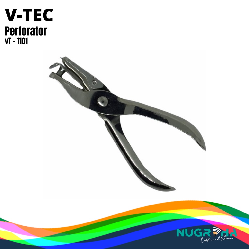 

V-TEC PERFORATOR / PELUBANG KERTAS / PEMBOLONG 1 LUBANG VT 1101