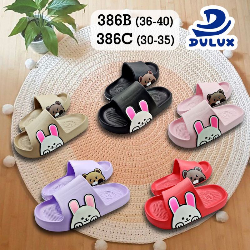 TERBARU,Sandal karakter BUNNY,usia TK dan SD (386c)