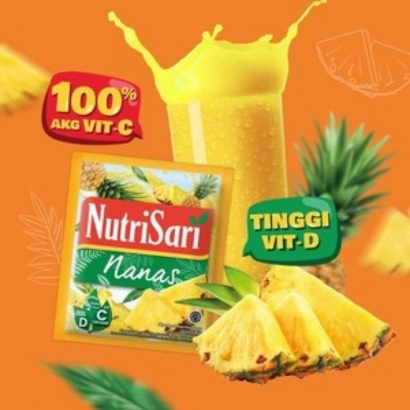 

PART1 Nutrisari & COD & NUTRISARI NanaS 1 SACHET RENTENG ISI 10 SACHET ALL RASA LENGKAP