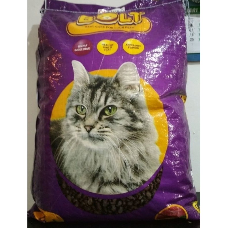 Jual Makanan Kucing Bolt 8 Kg Kota Bandar Lampung Marbel Petshop Tokopedia