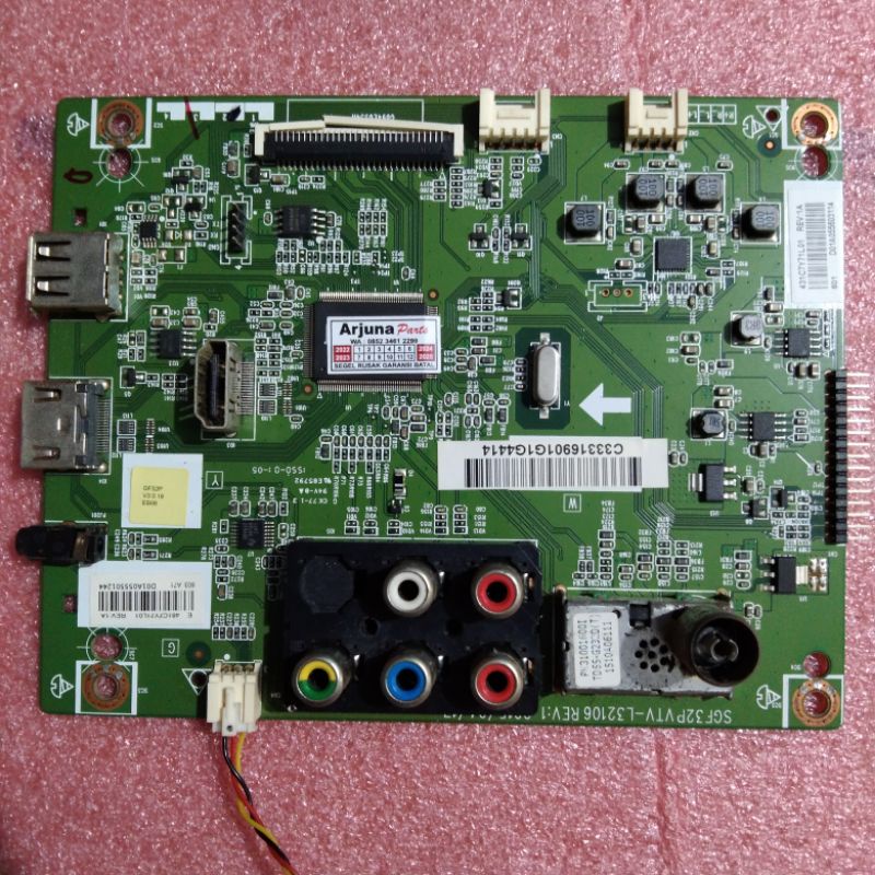 MB LG 32LF520A MAIN BOARD TV LED LG 32LF520 A