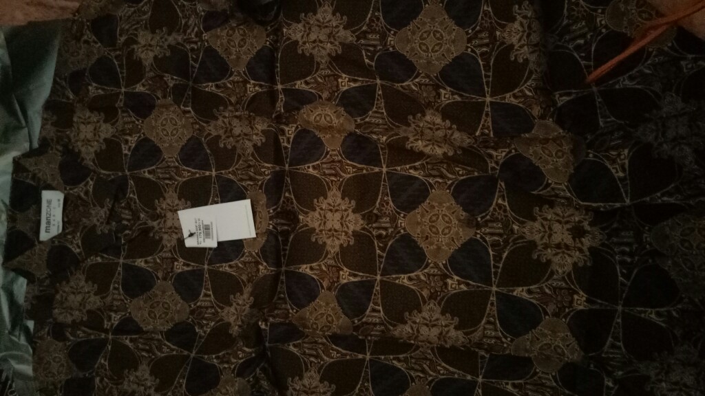 Manzone Kemeja Batik Pria Lengan Pendek Slim Fit Birawa 4-best Buy-brown