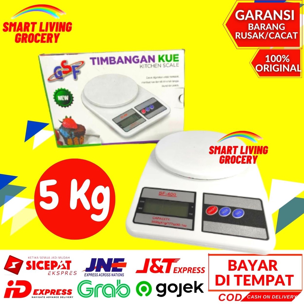 TIMBANGAN KUE DIGITAL 5 KG GSF 4505 TIMBANGAN KUE DIGITAL TIMBANGAN DAPUR MAKANAN DUDUK DIGITAL MINI