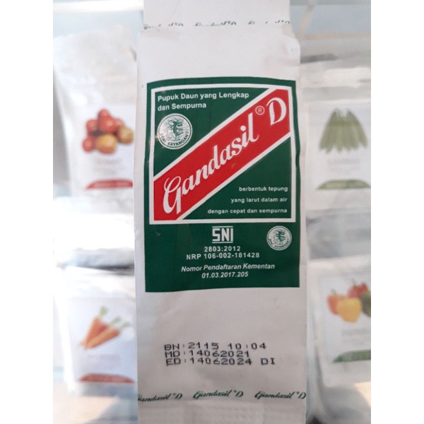 Pupuk Gandasil D Original Pabrik