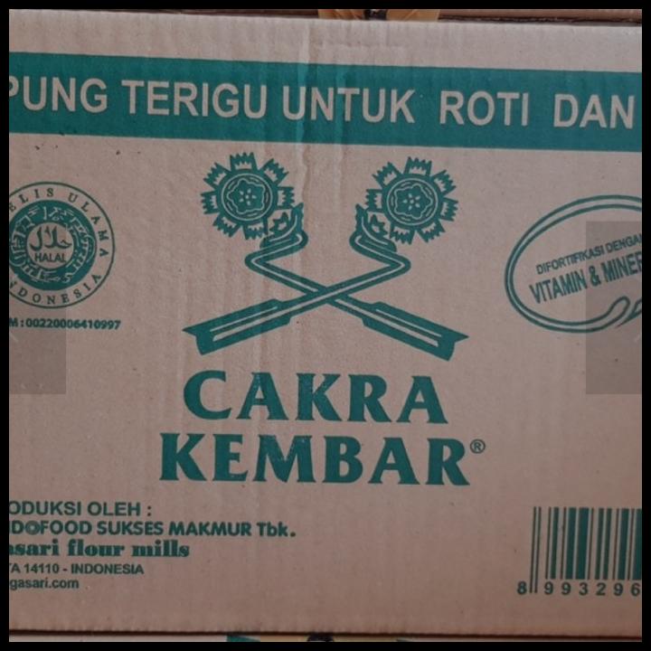 

Tepung Terigu Cakra Kembar Econo Dus (12 1Kg)