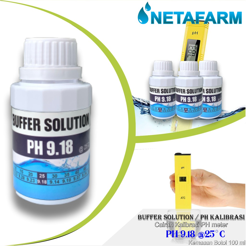 pH Buffer Solution pH Meter / Cairan Kalibrasi pH Meter 100 ml