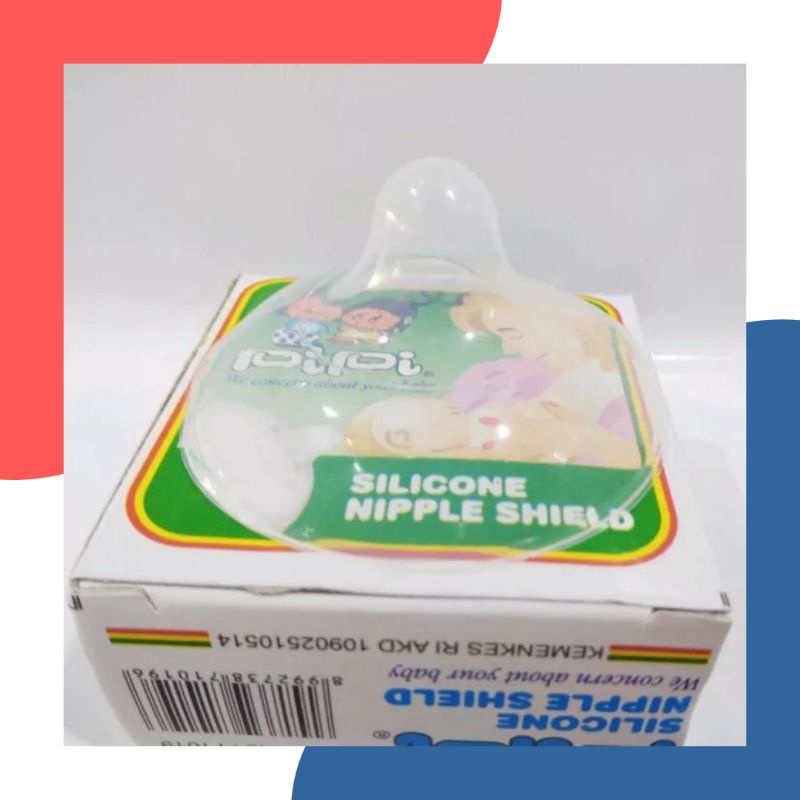 Nipple Shield Pelindung Puting Payudara Ibu Menyusui Silikon PIPI  1 pcs