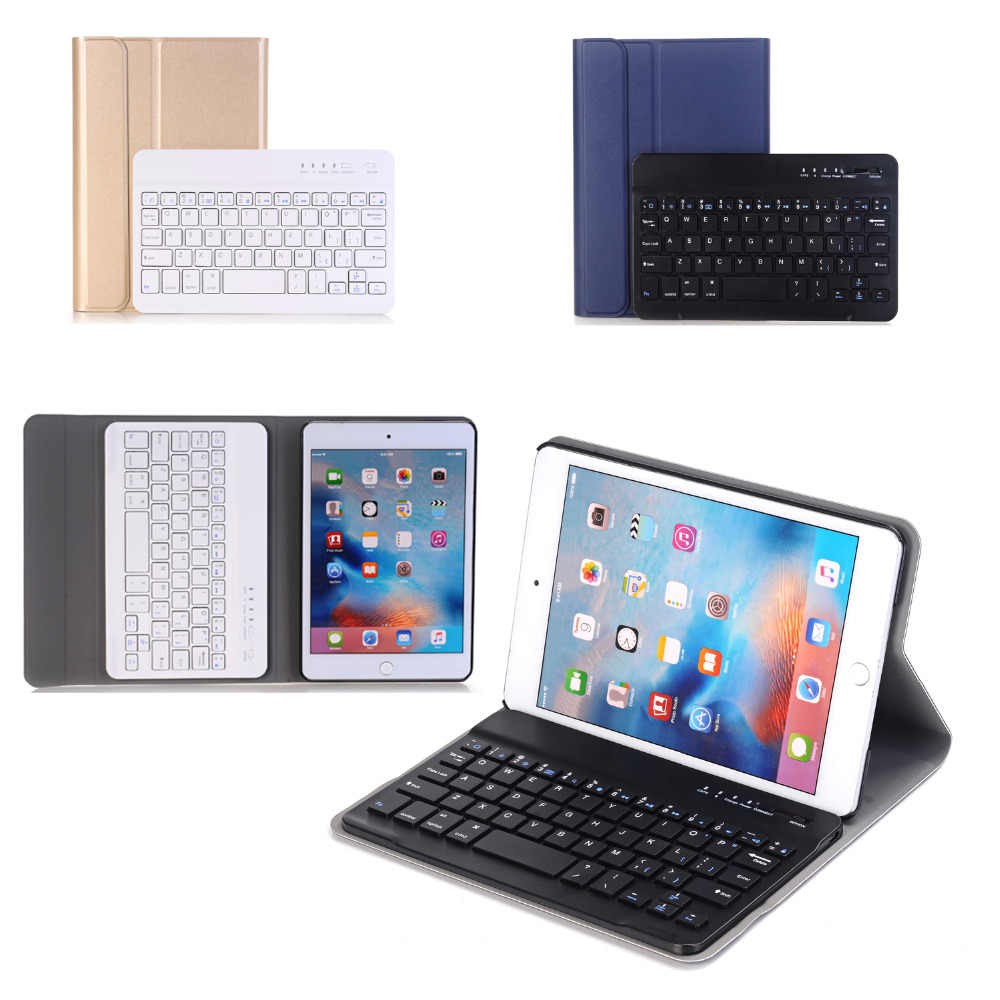 Smart Keyboard for Ipad Mini 4 / 5 Book Cover Bluetooth Premium Case