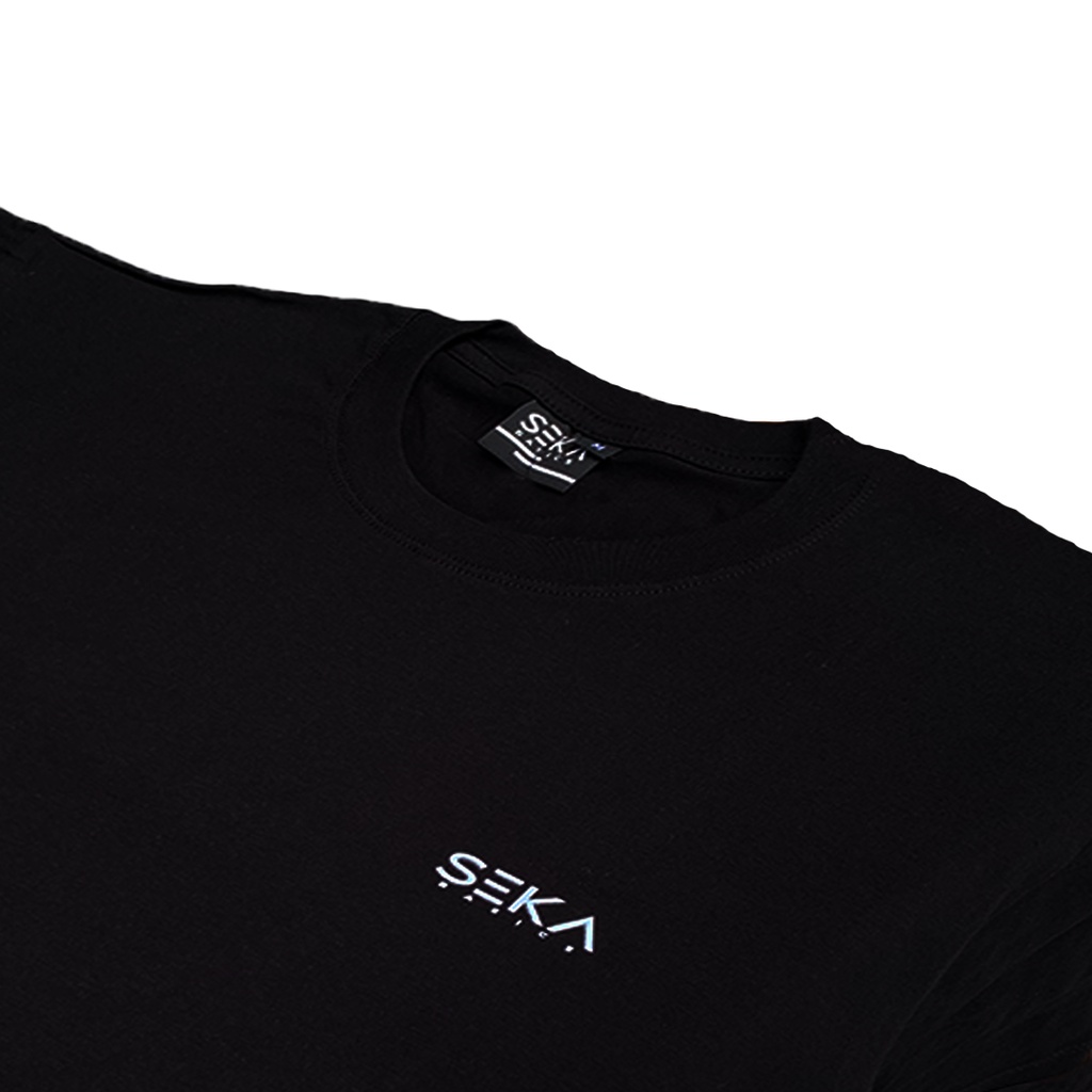 Seka Basics - Tshirt Jet Black Exclusive Logo