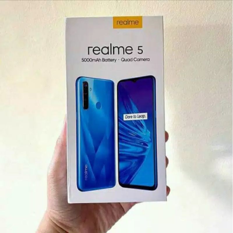 Jual hp realme 5 RAM 3/64GB second murah no minus