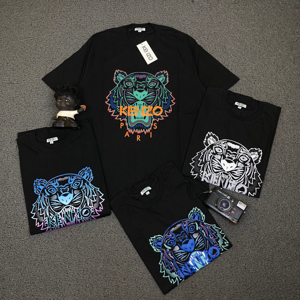T SHIRT KAOS KENZO TIGER FACE 4 MOTIF PREMIUM AUTHENTIC TERLARIS TERMURAH