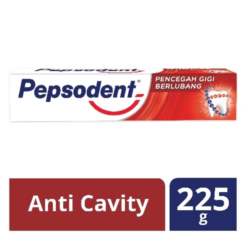 Pepsodent Whitening 225 G Pencegah Gigi Berlubang Toothpaste Pasta White 225g