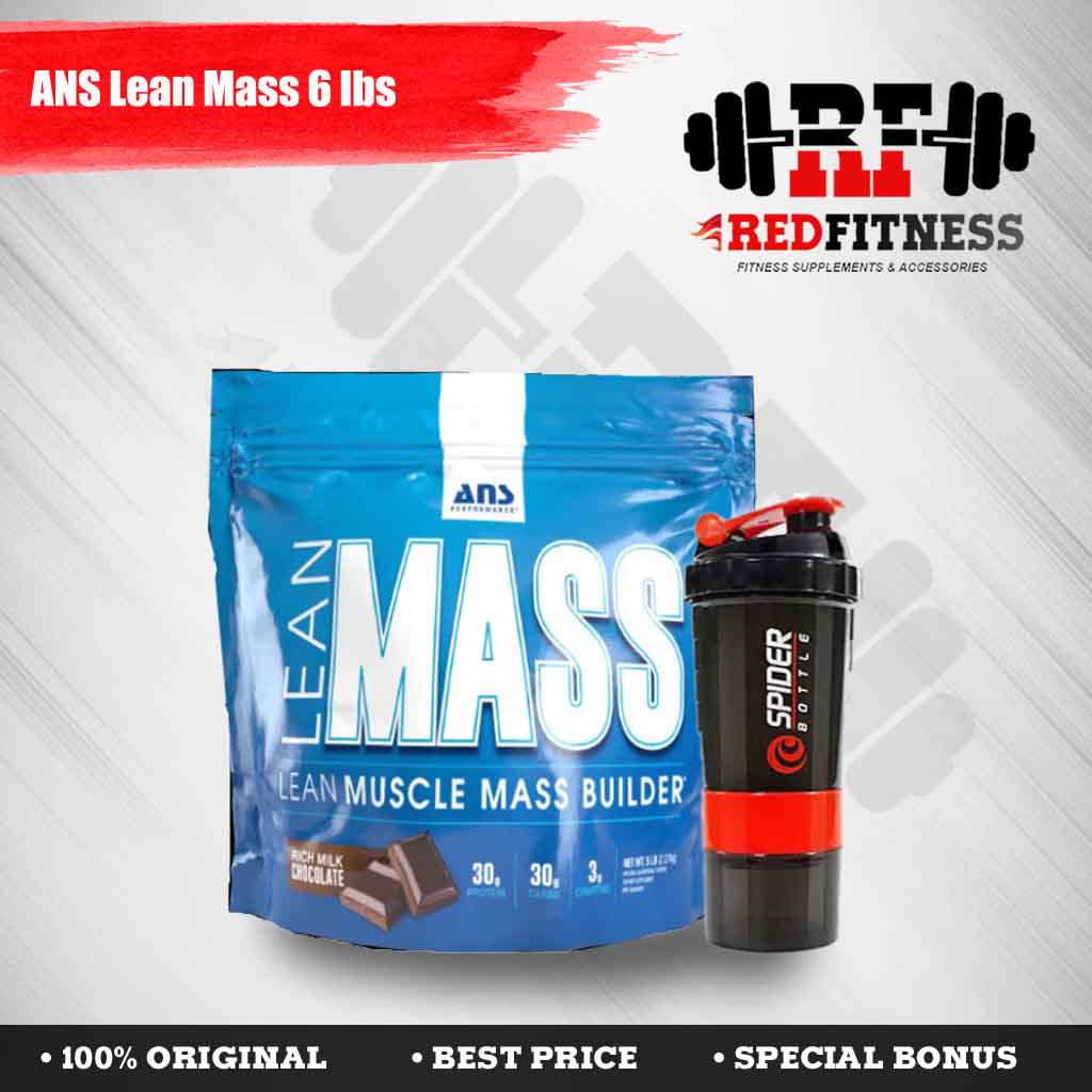 ANS Performance Lean Mass Muscle Mass Builder 6 lbs BPOM / Weigh Gainer 6lbs 6lb lb