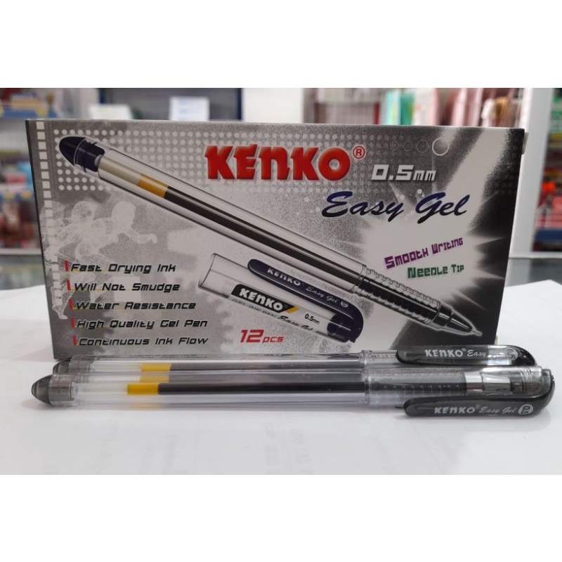 

BOLPOIN KENKO EASY GEL 0.5mm HITAM