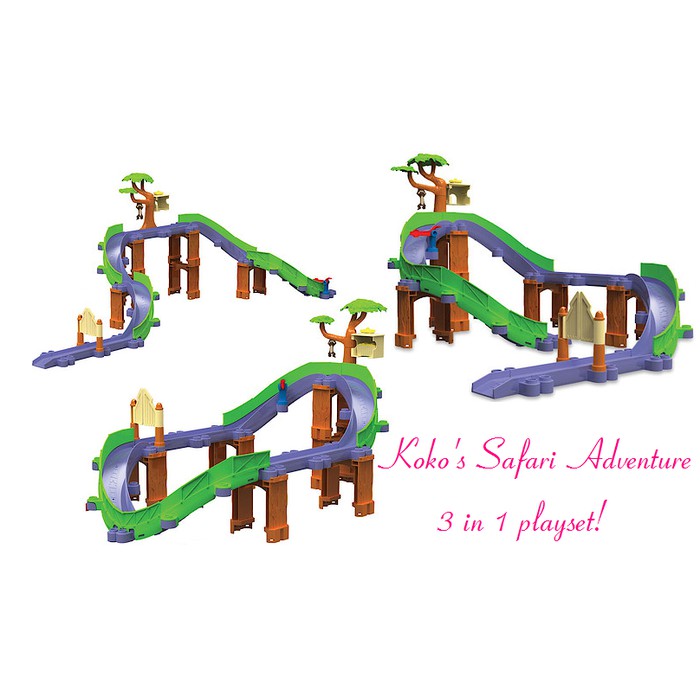 TOMY - CHUGGINGTON - DIE CAST - KOKO 'S SAFARI ADVENTURE