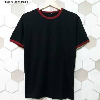 Kaos Polos  Distro Pria Wanita Cotton  Combed  30s  Lengan 