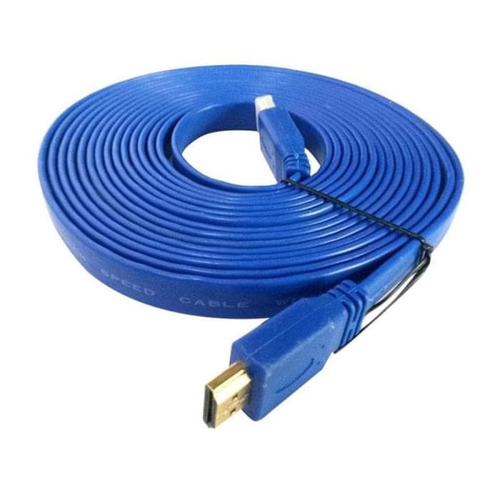 KABEL HDMI TO HDMI 3M VERSI 1.4 FLAT CABLE HDMI 3M JARING HDTV