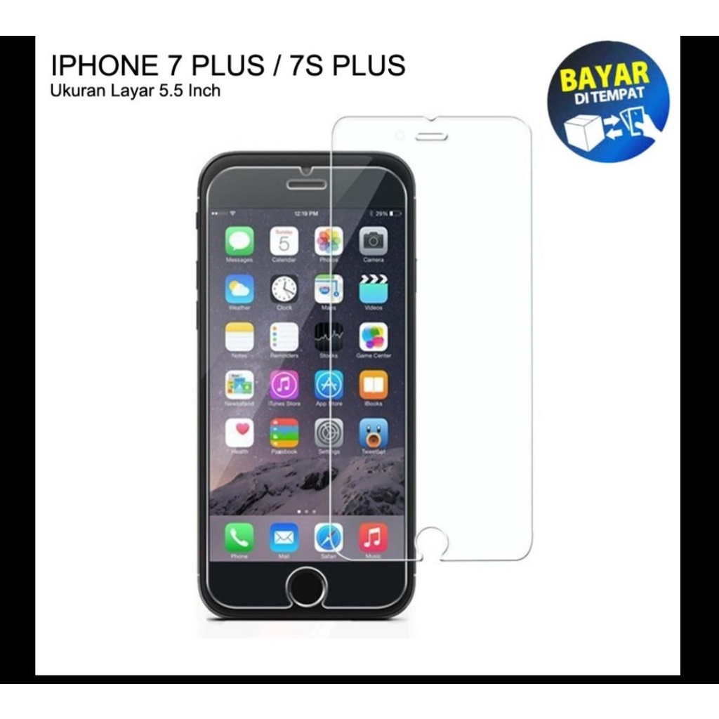 Tempered Glass Bening Iphone 7 Plus Iphone 7+ Iphone 7Plus