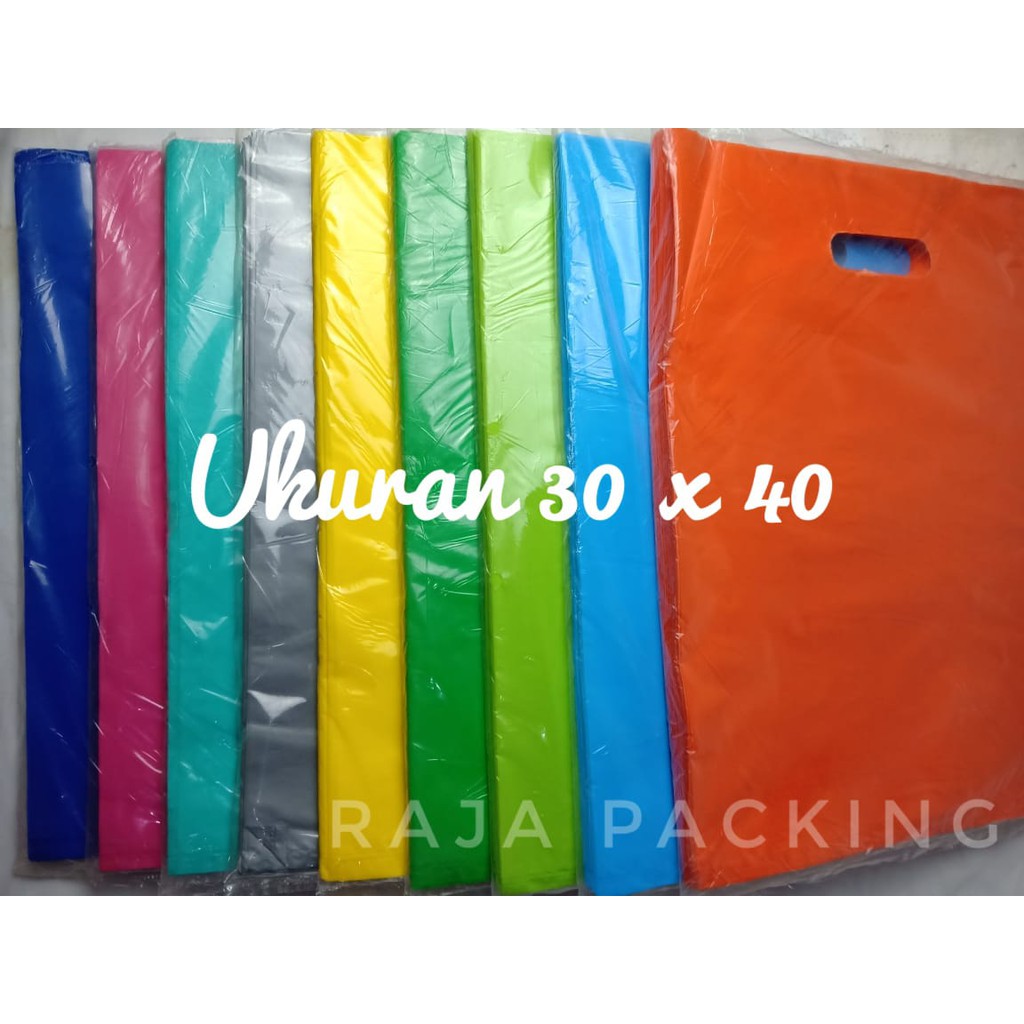 Plastik Packing HD PLONG UK 30X40 isi 100 lembar TEBAL 0,45 Plastik Olshop Baju Besar/Plastik Gamis