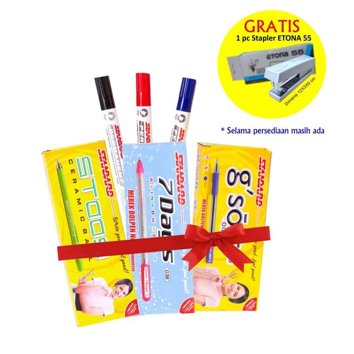 

STANDARD PAKET HEMAT 5 ALAT TULIS - STANDARDPEN