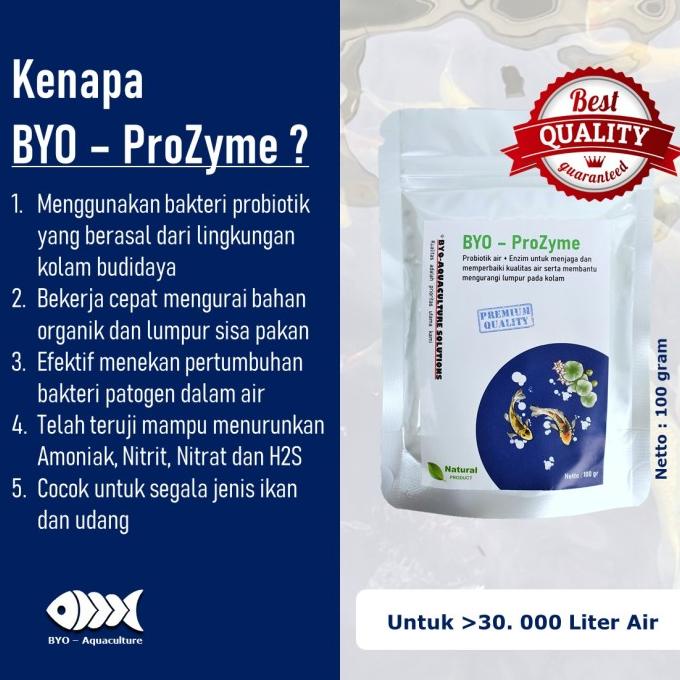 Probiotik Air + Enzim Ikan Byo Prozyme