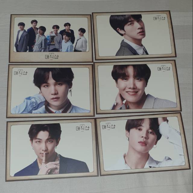 BTS MUSTER LG U+ postcard