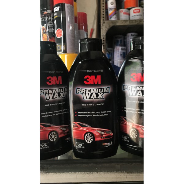 Ac Cleaner Mobil - Wax Mobil - Wash Mobil 3M Premium Wax 350Ml/ Poles Mobil/ Mengkilapkan Cat Mobil